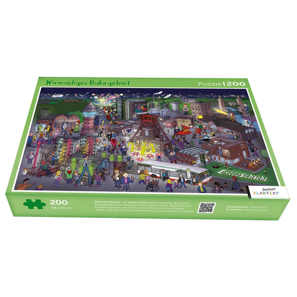 Puzzle Wimmeliges Ruhrgebiet von Klartext Verlag