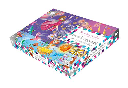 Puzzle argenté au royaume des fées - 100 pièces
