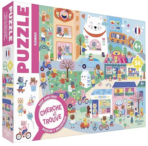 Puzzle cherche et trouve - kawaii von AUZOU