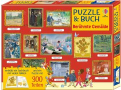 Puzzle & Buch: Berühmte Gemälde von Usborne Verlag