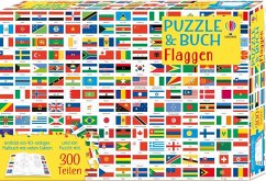 Puzzle & Buch: Flaggen von Usborne Verlag