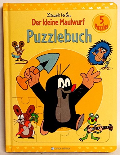 Puzzlebuch "Der kleine Maulwurf": Mit 5 Puzzles à 24 Teile