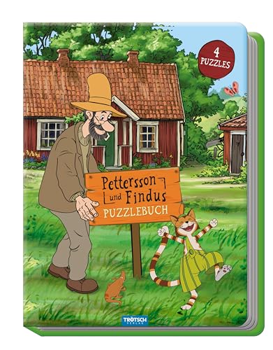 Trötsch Pettersson und Findus Puzzlebuch Rätselbuch Spielbuch Kinderbuch: Beschäftigungsbuch Entdeckerbuch Puzzlebuch