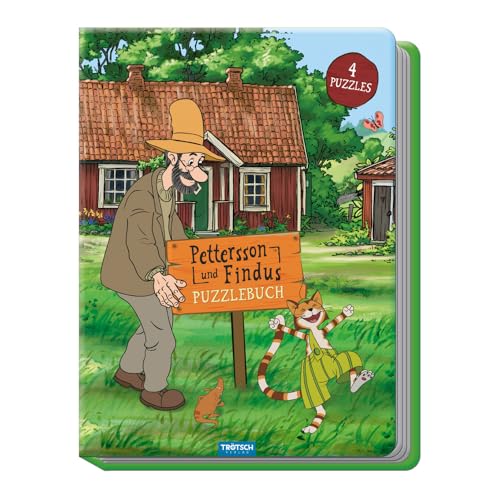 Trötsch Pettersson und Findus Puzzlebuch Rätselbuch Spielbuch Kinderbuch: Beschäftigungsbuch Entdeckerbuch Puzzlebuch