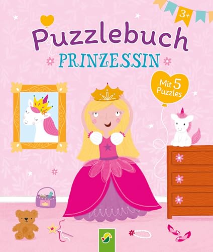 Puzzlebuch Prinzessin: Mit 5 Puzzles von Schwager & Steinlein Verlag GmbH