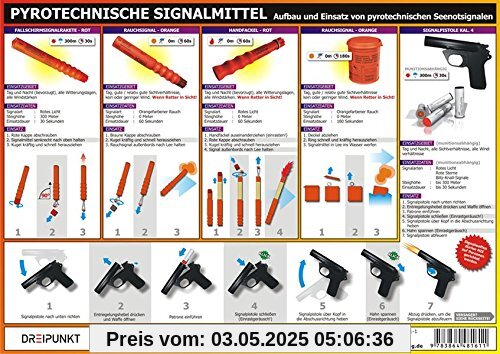 Pyrotechnische Signalmittel: Aufbau und Einsatz von pyrotechnischen Seenotsignalen