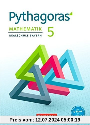Pythagoras - Realschule Bayern / 5. Jahrgangsstufe - Schülerbuch