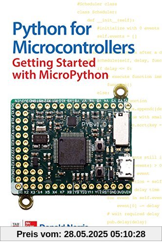 Python for microcontrollers: Getting Started with MicroPython Python for microcontrollers: Getting Started with MicroPython