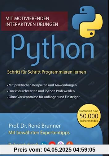 Python: Schritt für Schritt Programmieren lernen