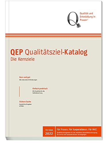 QEP® Qualitätsziel-Katalog: Die Kernziele von Deutscher Aerzte Verlag