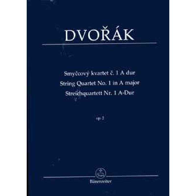 Quartett 1 A-Dur op 2 Quartett 1 A-Dur op 2
