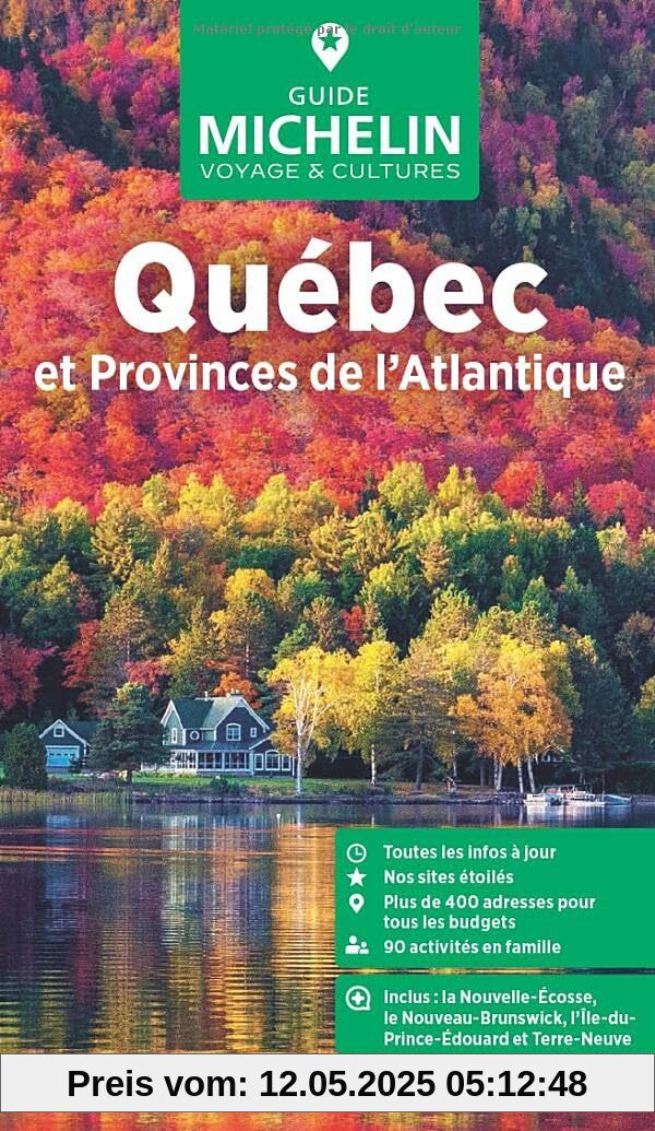 QUEBEC ET PROVINCES D'ATLANTIQUE GUIDE VERT