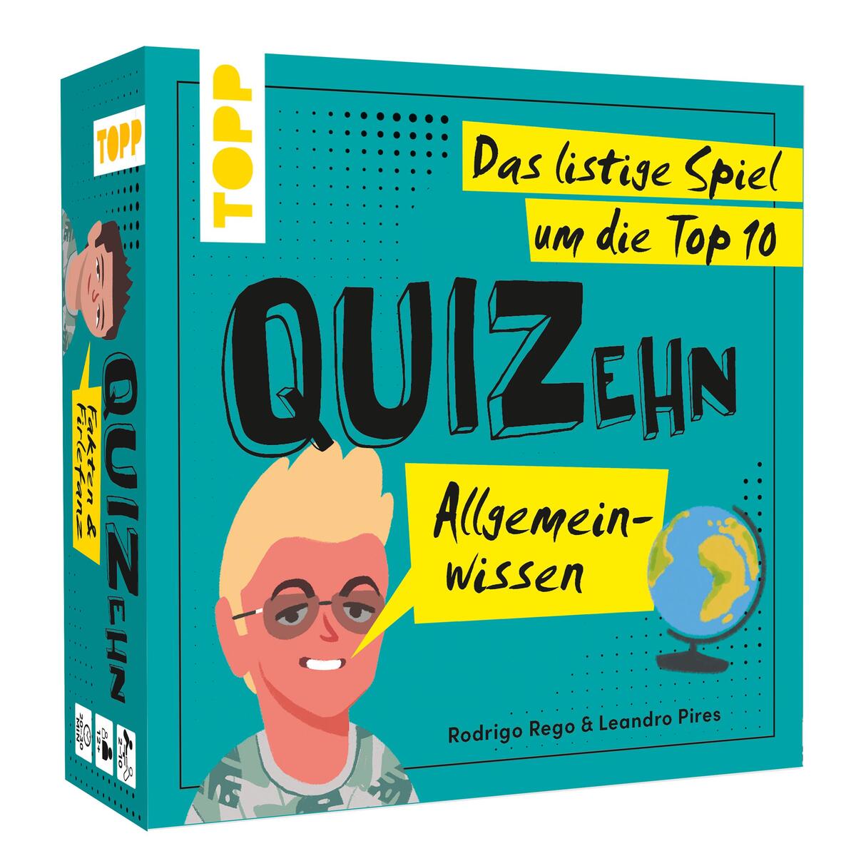 QUIZehn - Allgemeinwissen. Das listige Spiel um die Top 10 QUIZehn - Allgemeinwissen. Das listige Spiel um die Top 10 von Frech Verlag GmbH