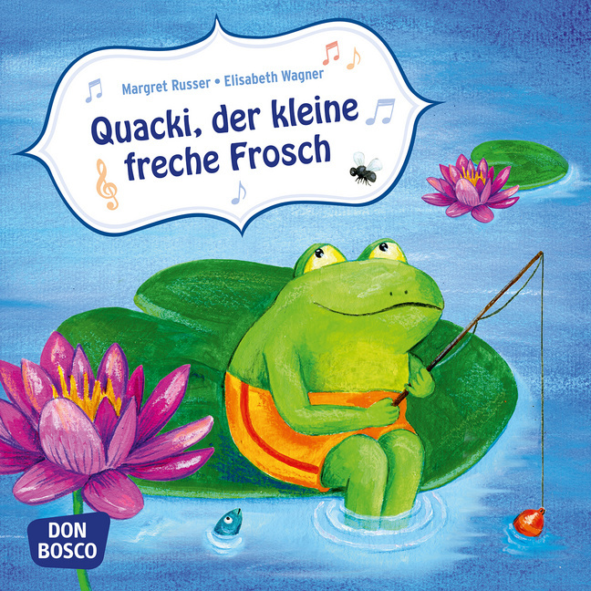 Quacki, der kleine freche Frosch. Mini-Bilderbuch von Don Bosco Medien