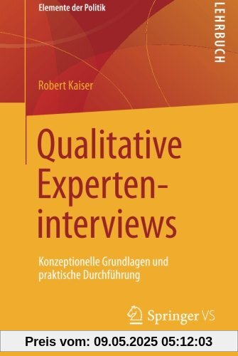 Qualitative Experteninterviews (Elemente der Politik)