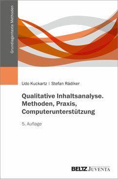 Qualitative Inhaltsanalyse. Methoden, Praxis, Computerunterstützung von Beltz Juventa