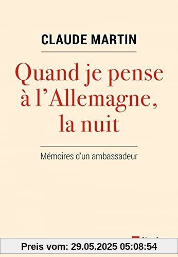 Quand je pense à l'Allemagne, la nuit
