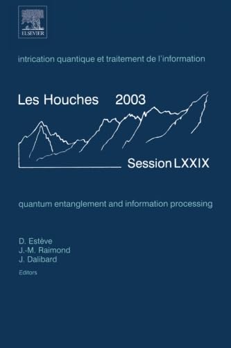 Quantum Entanglement and Information Processing von Elsevier Science