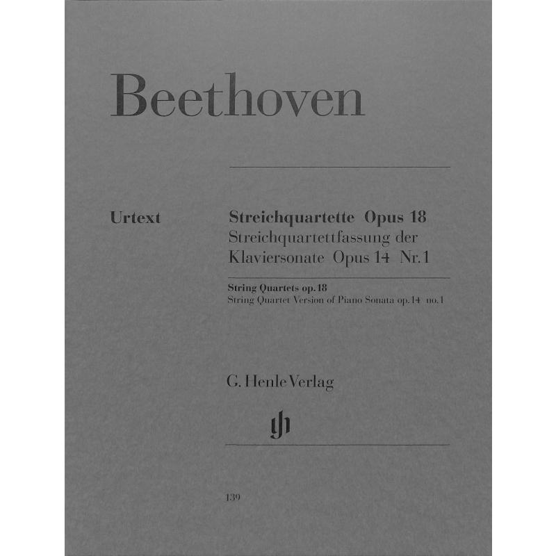 Quartette op 18 Quartette op 18