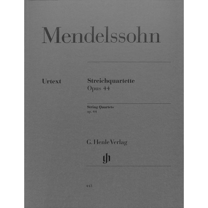 Quartette op 44/1-3 Quartette op 44/1-3