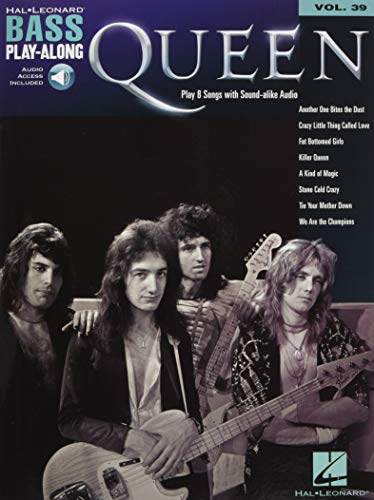 Queen: Access Code included (Hal-Leonard Bass Play-Along, Band 39) (Hal-Leonard Bass Play-Along, 39, Band 39) von HAL LEONARD