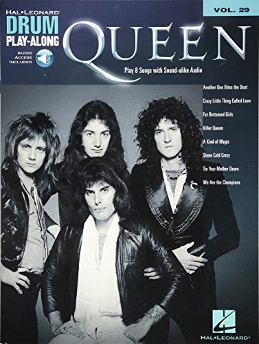 Drum Play-Along: Queen (Book/Audio): Drum Play-Along Volume 29 (Drum Play-Along, 29, Band 29) von HAL LEONARD