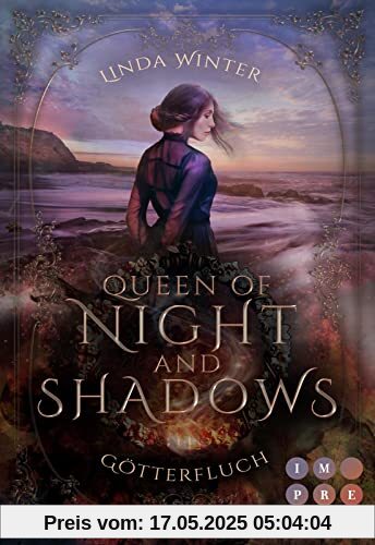 Queen of Night and Shadows. Götterfluch: Fantasy-Liebesroman über eine Thronfolgerin, die sich gegen die Magie der Elemente behaupten muss