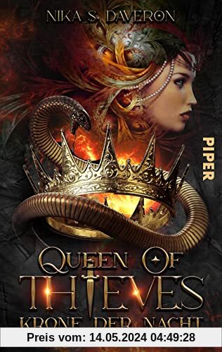 Queen of Thieves – Krone der Nacht: Royal Romantasy | Royaler Fantasy-Liebesroman um eine ungewöhnliche Prinzessin