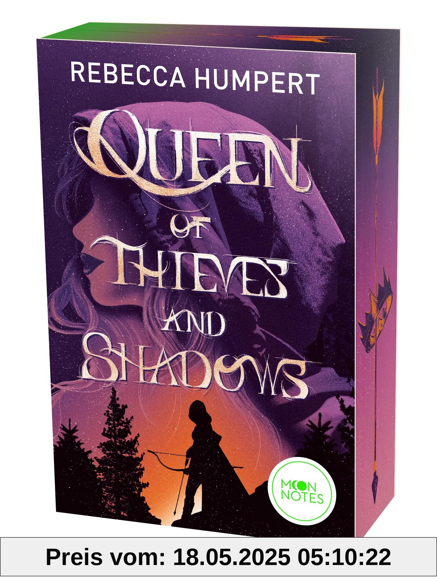 Queen of Thieves and Shadows: Historische Romantasy für New-Adult-Fans ab 16 Jahren über Intrigen, Machtspiele und eine verbotene Liebe im von Mythen umwobenen Irland