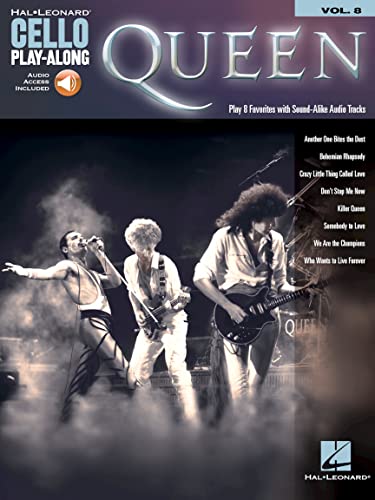 Queen: Cello Play-Along Volume 8 [With Access Code] (Hal-Leonard Cello Play-Along, Band 8) von HAL LEONARD