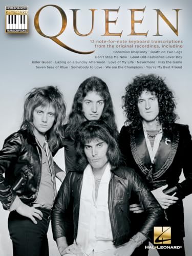 Queen: Note-For-Note Keyboard Transcriptions: Songbook für Keyboard von HAL LEONARD