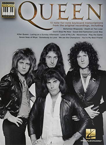 Queen: Note-For-Note Keyboard Transcriptions: Songbook für Keyboard