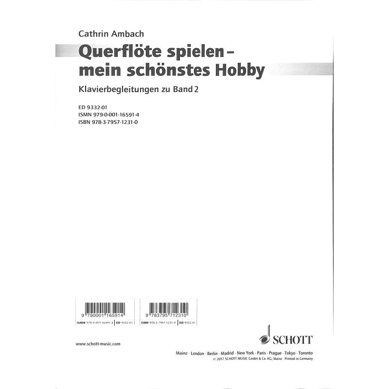 Querflöte spielen mein schönstes Hobby 2 Querflöte spielen mein schönstes Hobby 2
