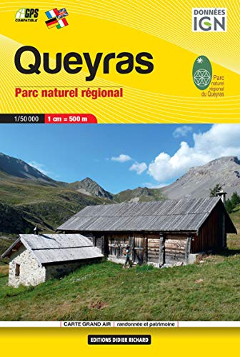 Queyras Ubaye: Parc naturel régional 1:50000 (Randonnée)