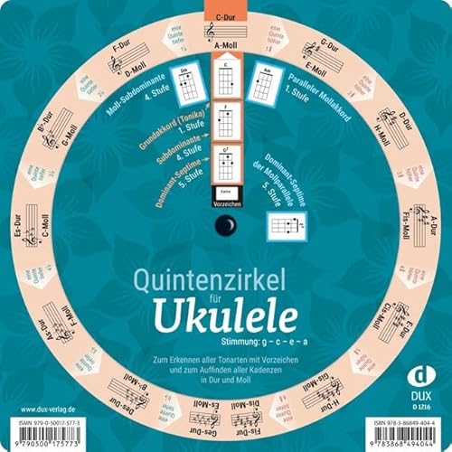 Quintenzirkel für Ukulele von Edition DUX