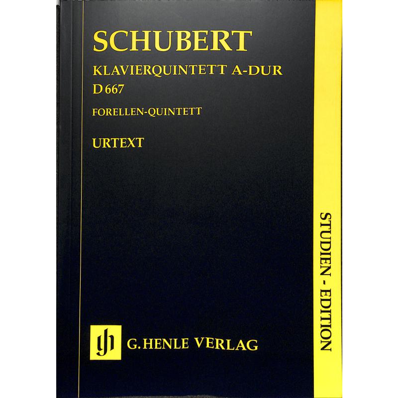 Quintett A-Dur op 114 D 667 (Forellen Quintett)
