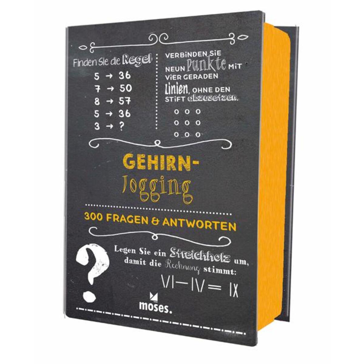 Quiz-Box Gehirnjogging Quiz-Box Gehirnjogging von Moses. Verlag GmbH