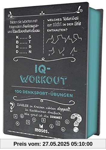 Quiz-Box IQ-Workout: 100 Denksport-Übungen