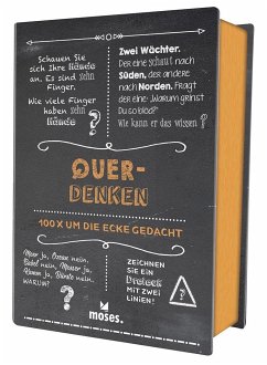 Quiz-Box Querdenken (Spiel) von moses. Verlag