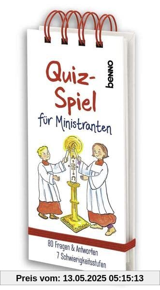 Quiz-Spiel für Ministranten: 80 Fragen & Antworten, 7 Schwierigkeitsstufen
