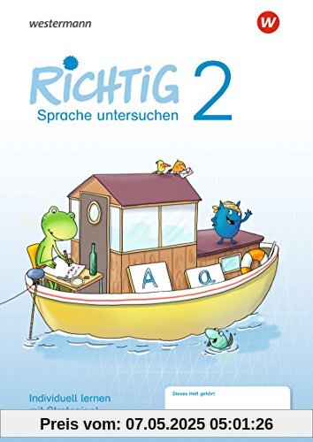 RICHTIG Sprache untersuchen - Ausgabe 2018: Übungsheft 2