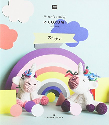 RICORUMI Magic: The lovely world of RICORUMI, 10 Amigurumi-Figuren: The lovely world of RICORUMI, 100 % Cotton, 10 Amigurumi-Figuren RICORUMI Magic: The lovely world of RICORUMI, 10 Amigurumi-Figuren: The lovely world of RICORUMI, 100 % Cotton, 10 Amigurumi-Figuren