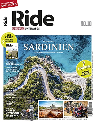 RIDE - Motorrad unterwegs, No. 10: Sardinien