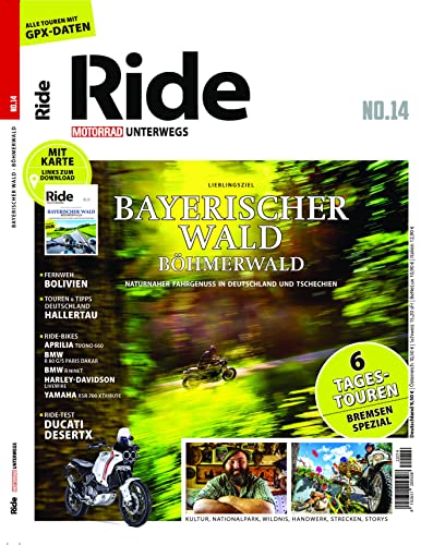 RIDE - Motorrad unterwegs, No. 14: Bayerischer Wald von Motorbuch
