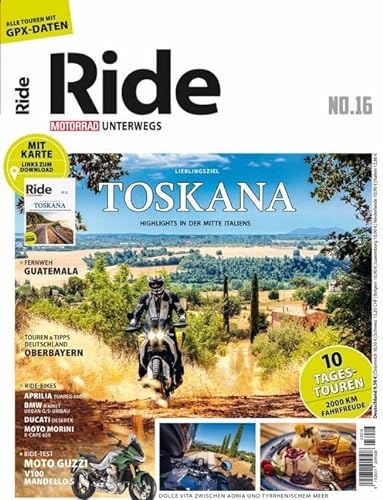 RIDE - Motorrad unterwegs, No. 16: Toskana von Motorbuch Verlag