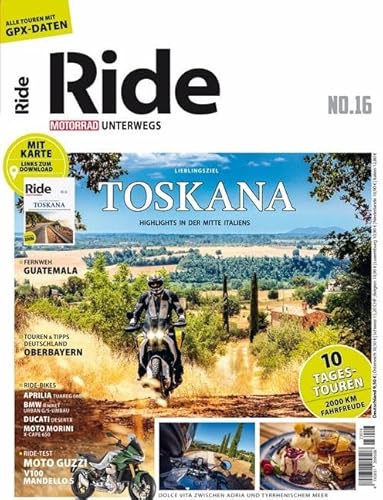 RIDE - Motorrad unterwegs, No. 16: Toskana von Motorbuch Verlag