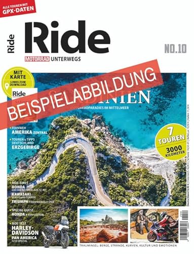 RIDE - Motorrad unterwegs, No. 24: Thüringer Wald/Harz von Motorbuch