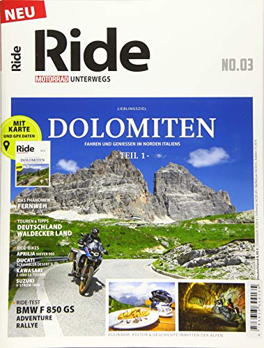 RIDE - Motorrad unterwegs, No. 3: Dolomiten von Motorbuch Verlag