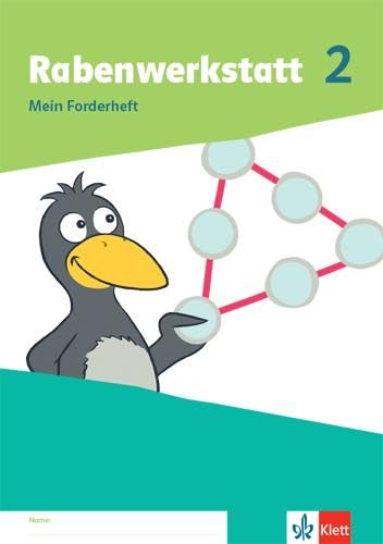 Rabenwerkstatt 2: Mein Forderheft Klasse 2 (Rabenwerkstatt. Allgemeine Ausgabe ab 2020) von Klett Ernst /Schulbuch