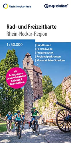 Rad & Freizeitkarte Rhein-Neckar-Region: Zwei in einem – Set bestehend aus Rad- und Freizeitkarte 1:50.000 mit Radbooklet Rad & Freizeitkarte Rhein-Neckar-Region: Zwei in einem – Set bestehend aus Rad- und Freizeitkarte 1:50.000 mit Radbooklet